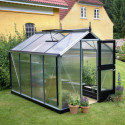 Serre de jardin 6,6m² en polycarbonate 10mm Compact Nye - Juliana