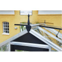 Serre de jardin 8,2m² en polycarbonate 6mm Compact Nye - Juliana
