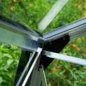 Serre anthracite 18,8m² en verre trempé Gartner - Juliana