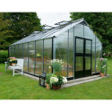 Serre anthracite 18,8m² en polycarbonate 10mm Gardener - Juliana
