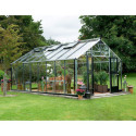Serre anthracite 21,4m² en verre trempé Gartner - Juliana