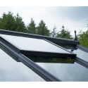 Serre anthracite 21,4m² en verre trempé Gartner - Juliana