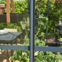 Serre anthracite 21,4m² en verre trempé Gartner - Juliana