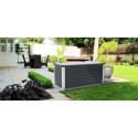 Coffre de rangement en métal anthracite 1000L Patio Box 1,46m² TRIMETALS