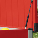 Coffre de rangement en métal rouge 750L Patio Box 1,06m² TRIMETALS