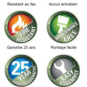 Coffre de rangement en métal bleu 1000L Patio Box 1,46m² TRIMETALS
