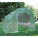 Serre tunnel maraichère 4x10m 40m² hauteur 2,3m Green Protect