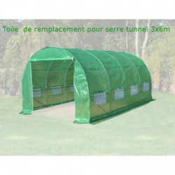 Toile de rechange pour serre tunnel 4x8m 32m² Green Protect