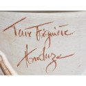Vase d'Anduze terre cuite D.66xH.80cm Cérusé naturel Terre Figuière
