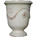 Vase d'Anduze terre cuite D.66xH.80cm Ivoire Terre Figuière