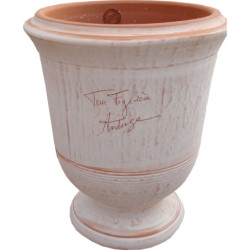 Terre Figuière Vase d'Anduze Terre cuite émaillée Naturel H58xD47cm
