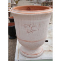 Terre Figuière Vase d'Anduze Terre cuite émaillée Naturel H58xD47cm