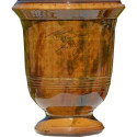 Vase d'Anduze terre cuite D.66xH.80cm Lisse flammé Terre Figuière