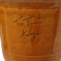 Vase d'Anduze terre cuite D.66xH.80cm Lisse miel Terre Figuière