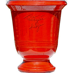 Vase d'Anduze terre cuite Lisse rouge Terre Figuière