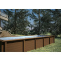 Piscine béton rectangulaire haute NATURALIS 3 - 7,50x3,24x1,40m