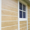 Abri de jardin en PVC 7,5m² DECO sherwood Grosfillex
