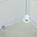 Abri de jardin en PVC 7,5m² DECO sherwood Grosfillex