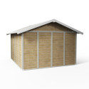 Abri de jardin en PVC 11,2m² DECO sherwood Grosfillex