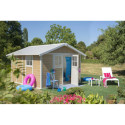 Abri de jardin en PVC 11,2m² DECO sherwood Grosfillex