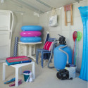 Abri de jardin en PVC 11,2m² DECO sherwood Grosfillex