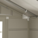 Abri de jardin en PVC 11,2m² DECO sherwood Grosfillex