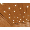 Ciel étoilé blanc ou coloré pour sauna Karibu
