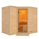 Sauna traditionnel 38mm 5 à 6 places Sahib 2 - KARIBU