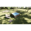 Piscine béton carrée NATURALIS - 3,24x3,24x1,28m