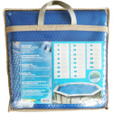 Bâche à bulles bordée - 410 cm - 400μ pour piscines en bois Ubbink	
