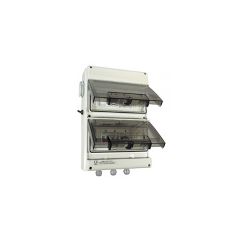 Coffret électrique raccordement filtration rechauffeur et spot Ubbink