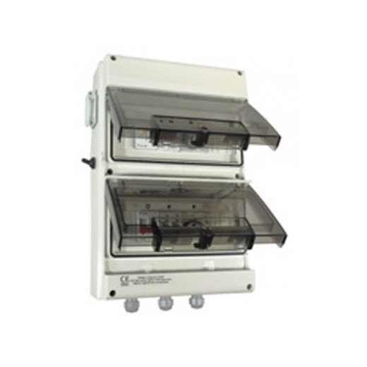 Coffret électrique raccordement filtration rechauffeur et spot Ubbink