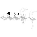 Cascade Mamba S-LED pour piscine ou bassin de jardin Ubbink
