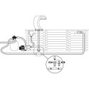 Cascade Mamba S-LED pour piscine ou bassin de jardin Ubbink