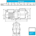 Pompe de piscine Poolmax 35 - 5400l/h Ubbink