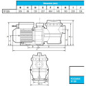 Pompe de piscine Poolmax 35 - 5400l/h Ubbink