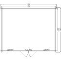 Abri en bois massif 19,8m² PLUS 28mm traité teinté marron Gardy Shelter