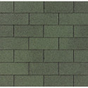 Shingles rectangulaires vert - paquets de 3m²