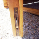 Abri de jardin 9m² PLUS en bois 40mm traité teinté marron Gardy Shelter