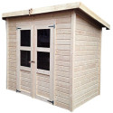 Petit abri de jardin en bois 3,26m² Merseburg 3 - Karibu