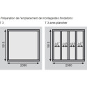 Petit abri de jardin en bois 3,26m² Merseburg 3 - Karibu