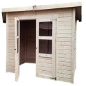 Petit abri de jardin en bois 3,26m² Merseburg 3 - Karibu