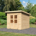 Abri de jardin en bois massif 4,54m² Merseburg 4 - Karibu