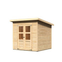 Abri de jardin en bois massif 4,54m² Merseburg 4 - Karibu