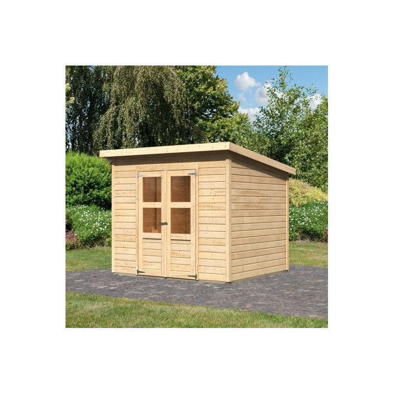 Abri de jardin en bois massif 5,18m² Merseburg 5 - Karibu