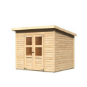 Abri de jardin en bois massif 5,18m² Merseburg 5 - Karibu