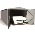Garage 17,9m² en métal Melton finition Zincalume
