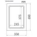 Abri de jardin métal 15,6m² PLUS anthracite X-METAL