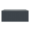 Abri de jardin métal 15,6m² PLUS anthracite X-METAL