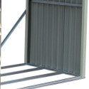 Abri buches en métal anthracite 6 stères X-metal